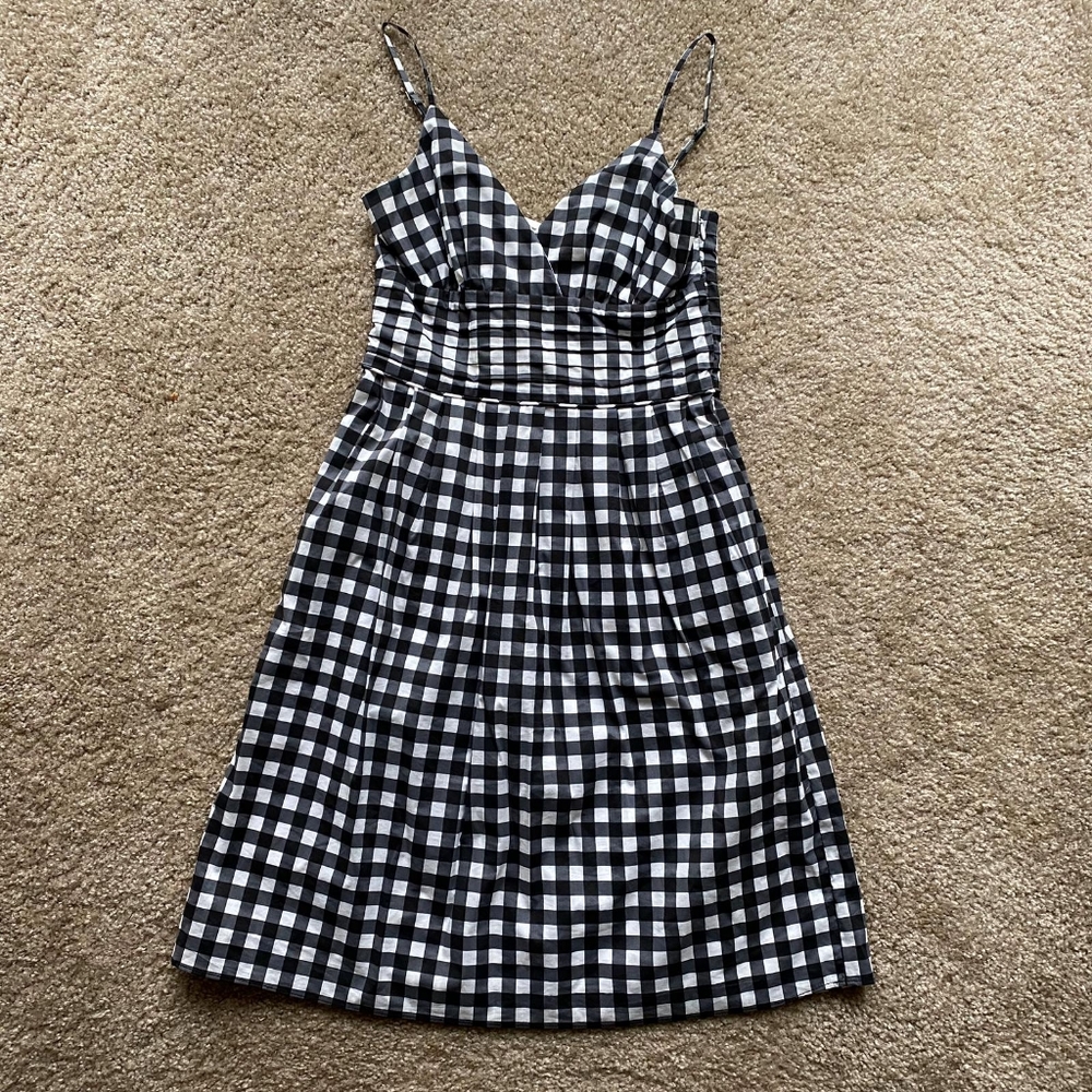 Banana Republic Black White Dress Size 2